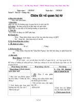 Bài giảng môn học Ngữ văn lớp 7 - Tuần 9 - Tiết 33: Chữa lỗi về quan hệ từ (Tiết 11)