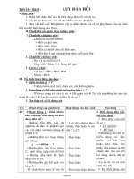 Giáo án môn học Vật lí 6 - Tiết 10 – Bài 9 : Lực đàn hồi