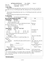 Kế hoạch bài dạy môn: Toán 2 - Tiết 42: Luyện tập