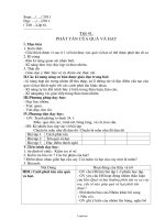 Giáo án môn Sinh học 6 - Tiết 41: Phát tán của quả và hạt