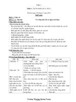 Giáo án các môn khối 2 - Tuần học 1 năm học 2012 (buổi sáng)