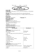 Giáo án Tập đọc 1: Quyển vở của em