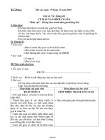 Giáo án Mĩ thuật 3 tiết 16: Vẽ trang trí Vẽ màu vào hình có sẵn