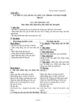 Giáo án tự chọn Ngữ văn 8 - Tiết 1 đến tiết 10