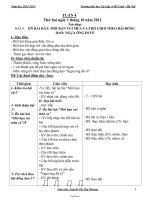 Giáo án lớp 1 - Tuần 4 - Trường tiểu học Tự Lập A