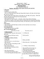 Giáo án Lớp 3 Buổi sáng - Tuần 7