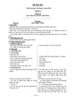 Giáo án Lớp 4 Tuần 23 - Chuẩn kiến thức kỹ năng