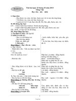 Giáo án Lớp 1 Tuần 11 & 12 chuẩn KTKN