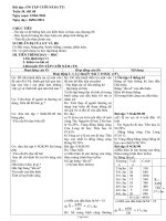 Giáo án Đại số khối 7 - Tiết 68: Ôn tập cuối năm (tiếp)