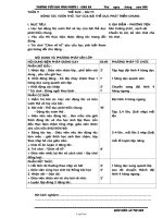 Giáo án Thể dục 3 - Bài 17 đến 32