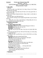 Giáo án các môn lớp 2 năm 2008 - Tuần 25