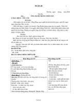 Giáo án lớp 2 - Tuần 20 năm 2004