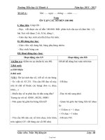 Giáo án trọn bộ lớp 1 - Trường Tiểu học Lê Thanh A