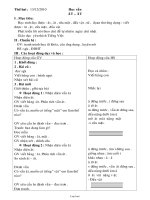 Giáo án Học vần - Bài: Ăt – Ât