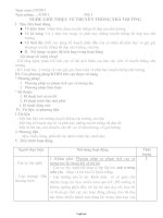 Giáo án Giáo dục công dân lớp 6 - Tiết 3: Nghe giới thiệu về truyền thống nhà trường