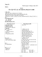 Giáo án Ngữ văn khối 7 - Tiết 103 đến tiết 106