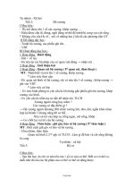 Giáo án Tự nhiên xã hội 2 - Tiết 1 đến tiết 9