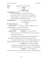 Giáo án dạy khối 1 - Tuần 24 - Trường tiểu học Chu Điện 2