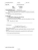 Giáo án Ôn Tiếng việt 3 tuàn 8 - Buổi chiều