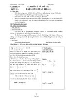 Bài soạn môn Đại số lớp 7 - Tiết 23: Đại lượng tỉ lệ thuận