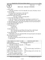 Giáo án Vật lý 6 - Tiết 5 - Bài 6: Lực – hai lực cân bằng