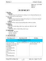 Giáo án môn Toán 2 Tuần 4