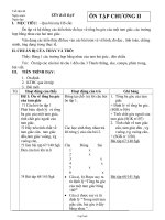 Giáo án môn Hình học 7 năm 2006 - Tiết 44: Ôn tập chương II