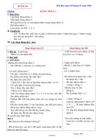 Giáo án môn Vật lý lớp 7 tiết 32: Thực hành: đo hiệu điện thế và cường độ dòng điện đối với đoạn mạch mắc song song