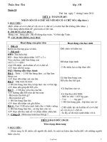 Giáo án Lớp 3 Tuần 23 - GV: Trần Sơn Trà