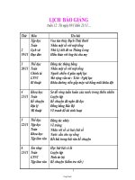 Giáo án giảng dạy khối 4 - Tuần 12