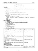 Giáo án lớp 4 môn Tự nhiên xã hội: Tuần 12: Phòng cháy khi ở nhà