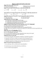 Giáo án Vật lý 6 - Phần IV: Tính chất sóng ánh sáng