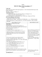 Giáo án lớp 1, tuần 13 môn Toán - Tiết 49: Phép cộng trong phạm vi 7