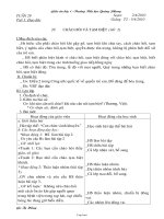 Giáo án giảng dạy môn học lớp 1, học kì II - Tuần 29 đến tuần 34