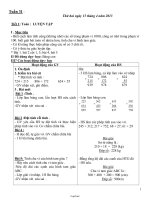 Giáo án Tổng hợp lớp 2 - Tuần số 31 (chuẩn kiến thức)