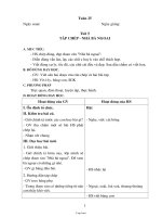 Giáo án Ngữ văn 8 - Tuần 32 - Lò Điệp Hồng - THCS Tô Hiệu