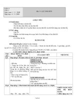 Giáo án Vật lí lớp 6 - Tuần 11 đến tuần 16