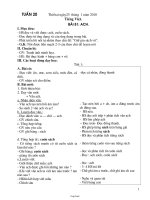 Giáo án lớp ghép 4 + 5 - Năm học 2012 - 2013 - Tuần 2