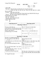 Bài soạn môn Đại số khối 7 - Tiết 54, 55