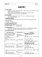 Giáo án môn Hình học khối 7 - Tiết 38: Luyện tập 1