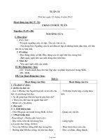 Giáo án giảng dạy môn khối 1 năm 2013 - 2014 - Tuần 31