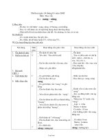 Bài soạn các môn khối 1 - Tuần 21