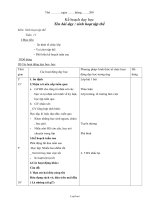 Giáo án Sinh hoạt ngoại khóa - Tuần 11: Sinh hoạt tập thể