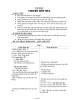 Thiết kế bài dạy lớp 2 môn Tiếng Việt học kì II