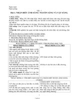 Giáo án Vật lí 6 - Tiết số 01 đến số 35