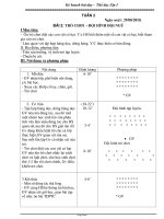 Kế hoạch bài dạy - Thể dục lớp 1