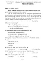 Giáo án môn học Vật lí 6 - Tuần 7 - Tiết 7 - Bài 7: Tìm hiểu kết quả tác dụng của lực