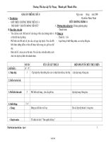 Giáo án Thể dục lớp 4