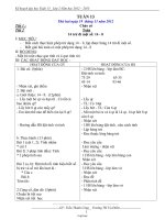 Giáo án Tổng hợp lớp 2 - Năm 2012 - 2013 - Tuần 13