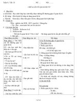 Giáo án Ngữ văn khối 7 - Tuần 9